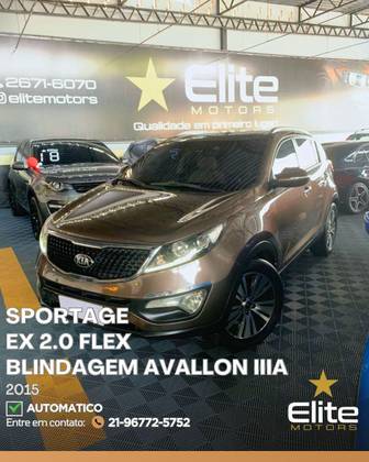 KIA SPORTAGE 2.0 EX 4X2 16V FLEX 4P AUTOMÁTICO
